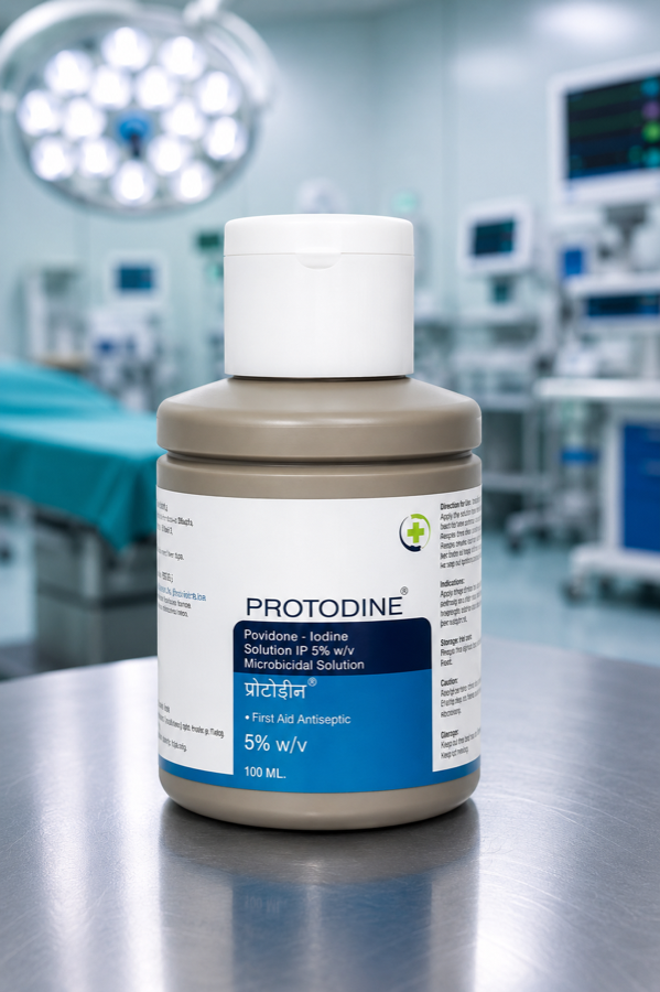 Protodine 5% · 100 ML · HDPE